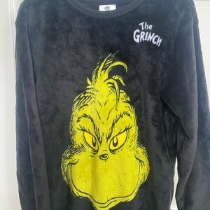 Dr. Seuss Black Grinch Sweatshirt